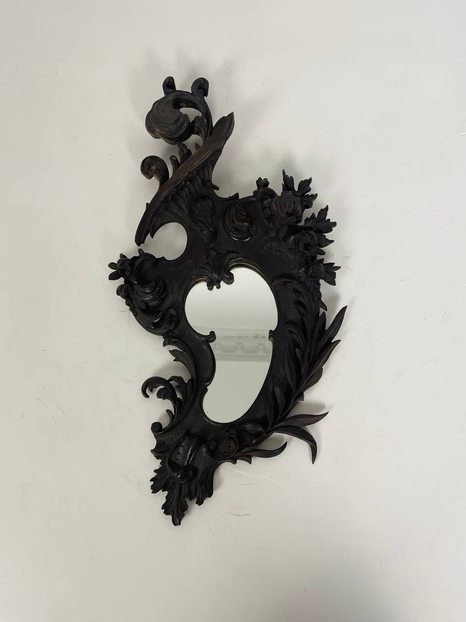 Антикварное миниатюрное зеркало