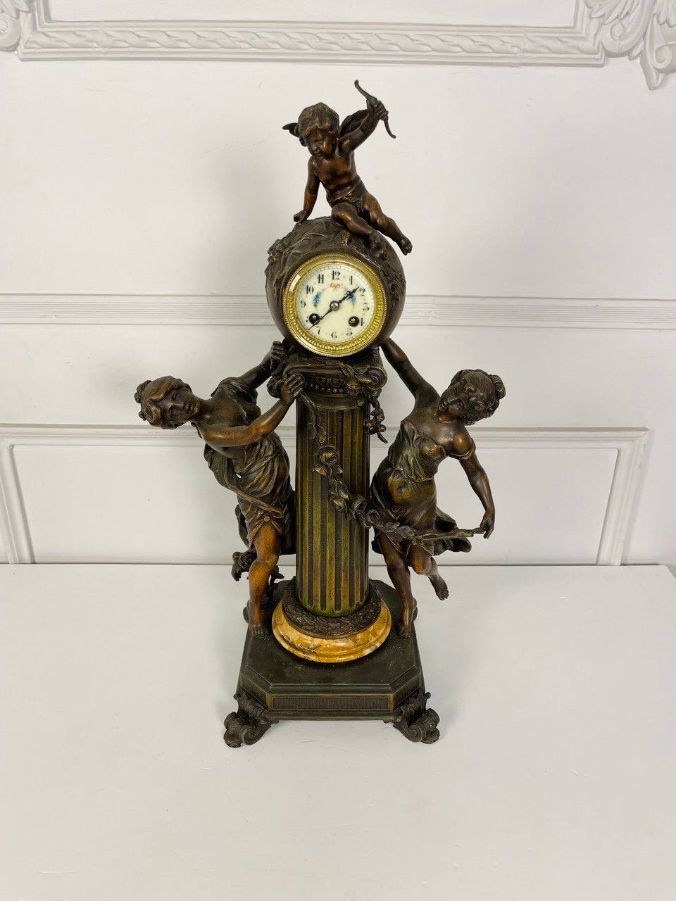 Антикварные часы L&F Moreau