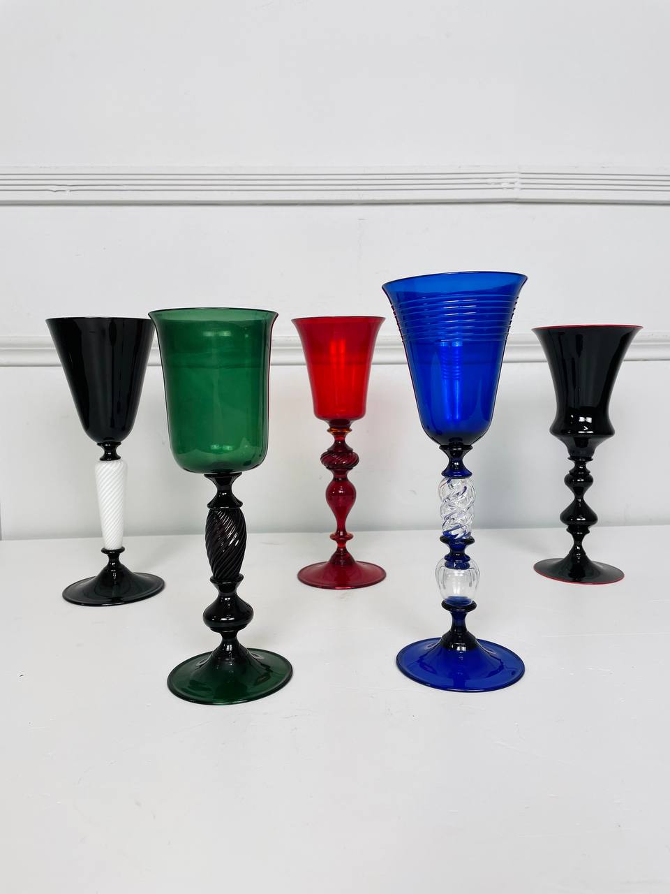 Набор бокалов из Муранского стекла