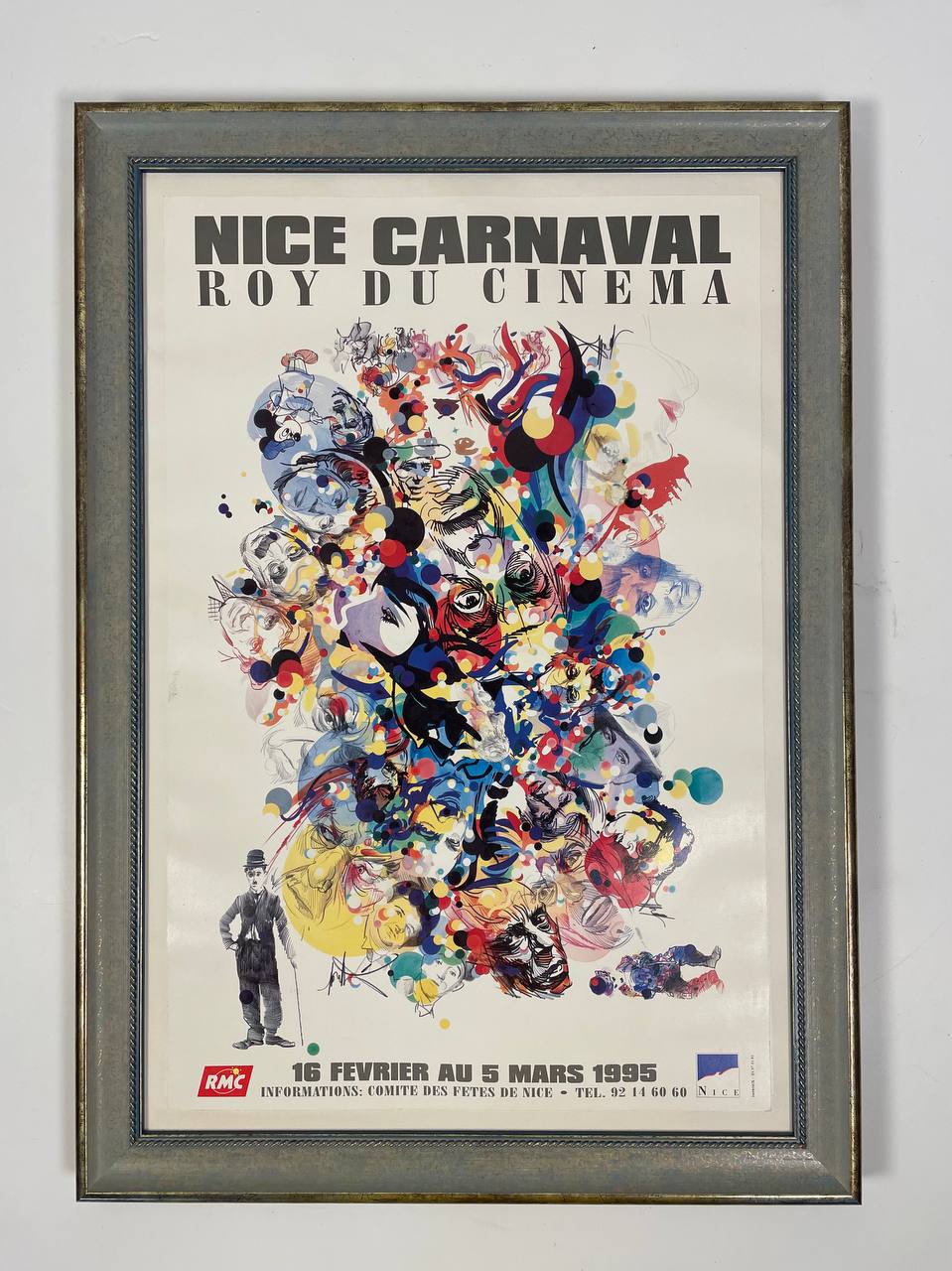 Постер "Карнавал в Ницце"