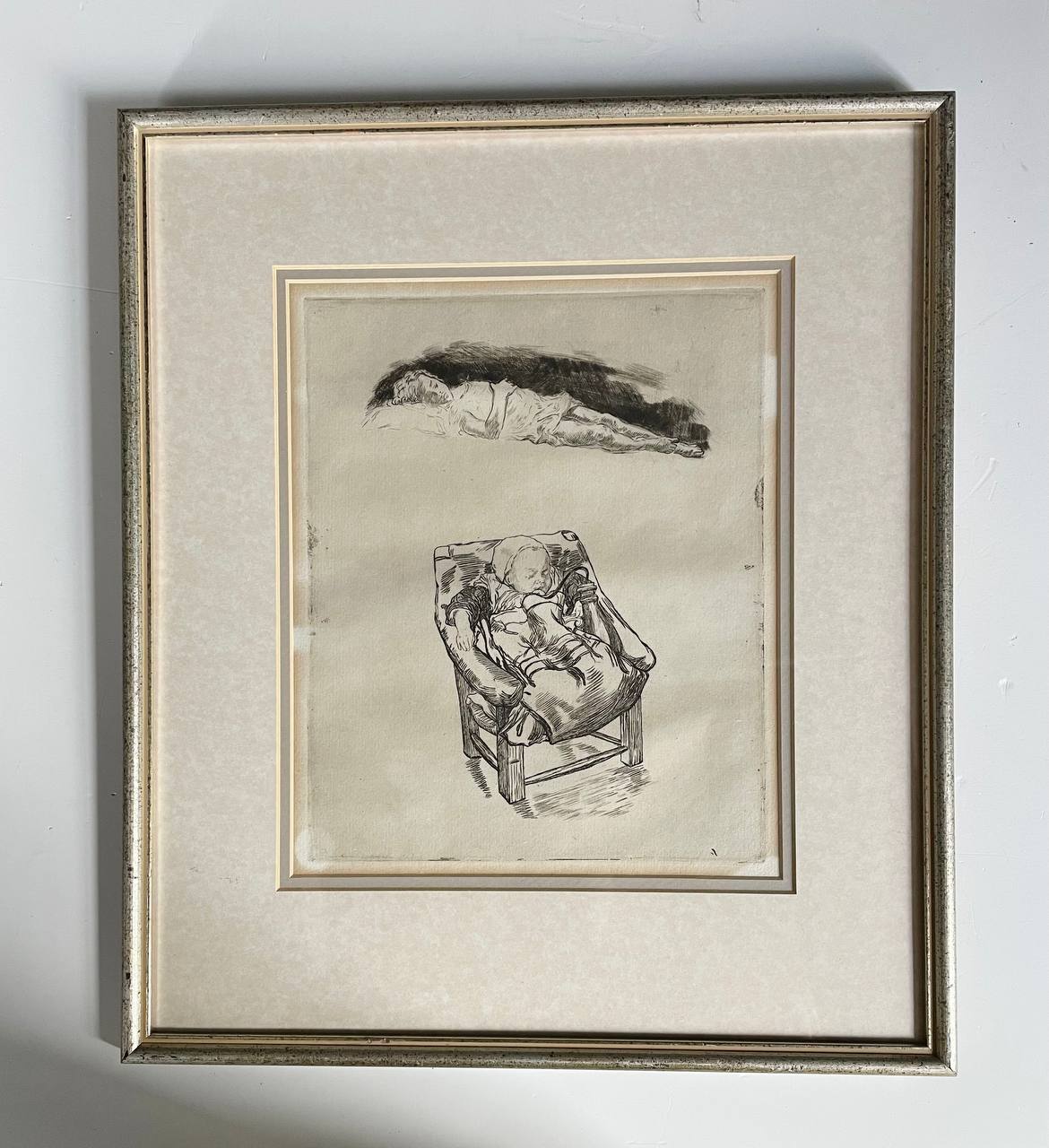 Графический рисунок «Во сне»