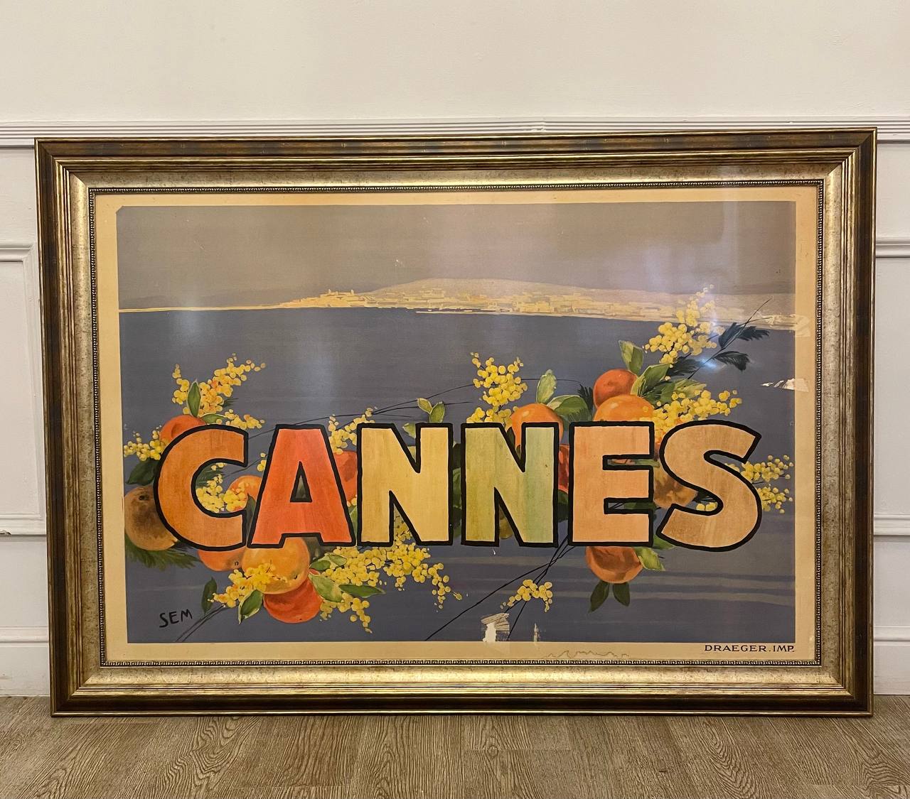 Большой постер "Канны"