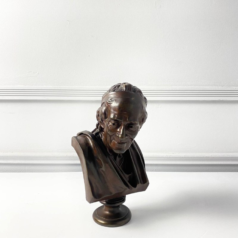 Антикварный скульптурный бюст