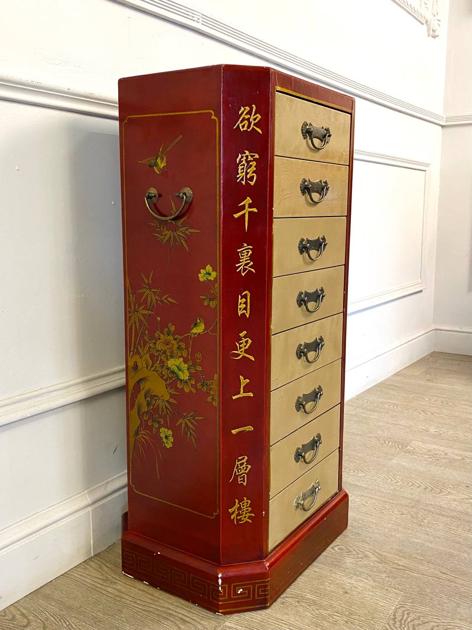 Антикварный комод Шинуазри