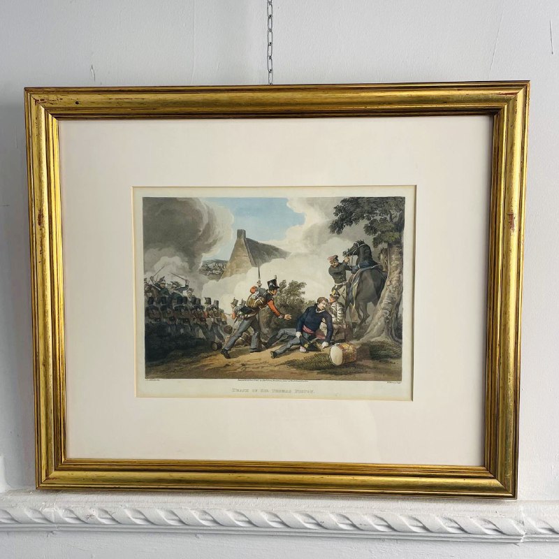 Антикварная гравюра