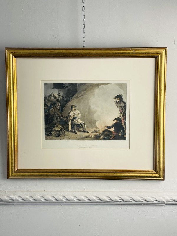 Антикварная гравюра