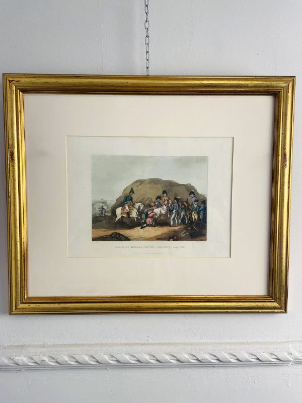 Антикварная гравюра