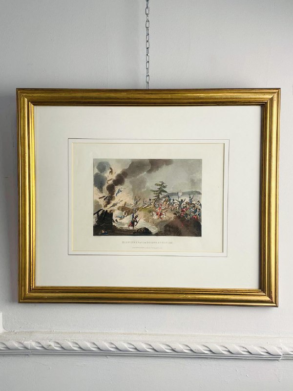 Антикварная гравюра