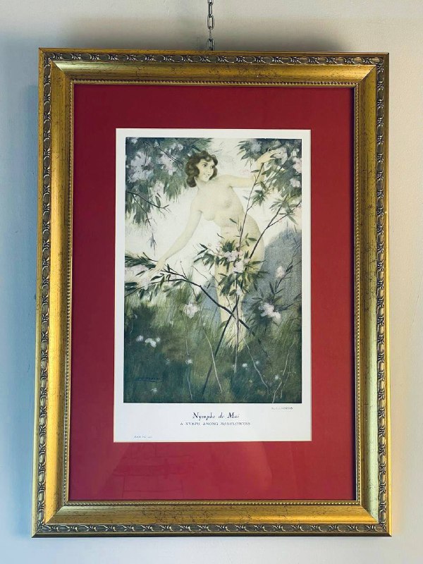 Антикварная гравюра