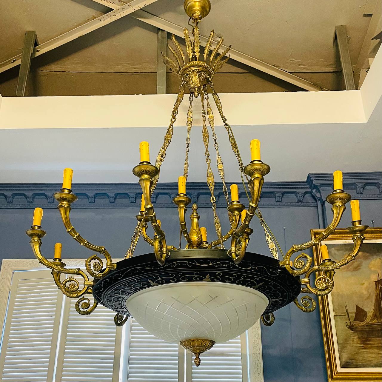 Винтажная люстра