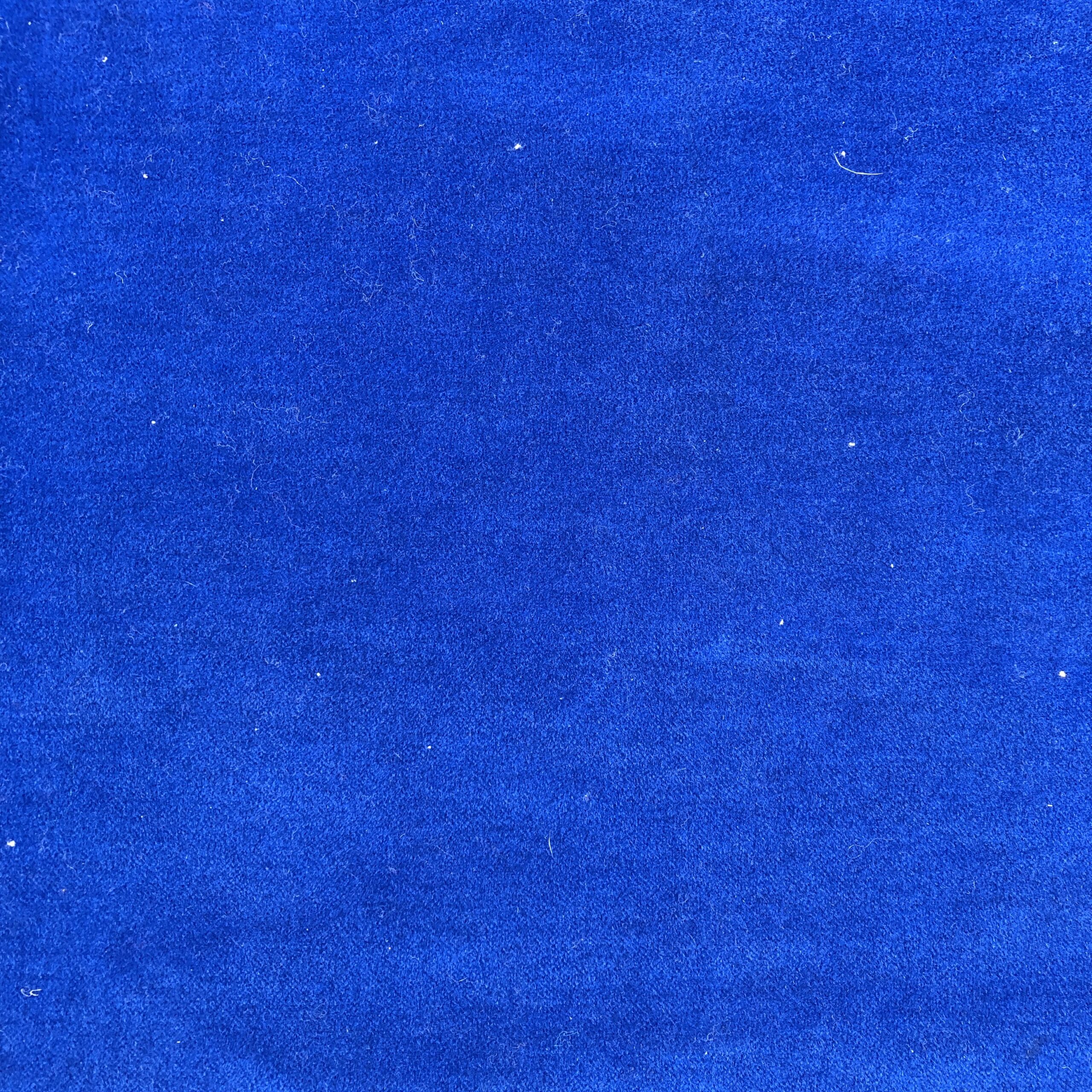 Бархат винтажный цвета "электрик" 1950-х годов.