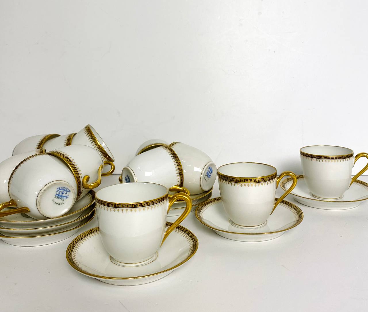 Кофейный антикварный сервиз, Limoges