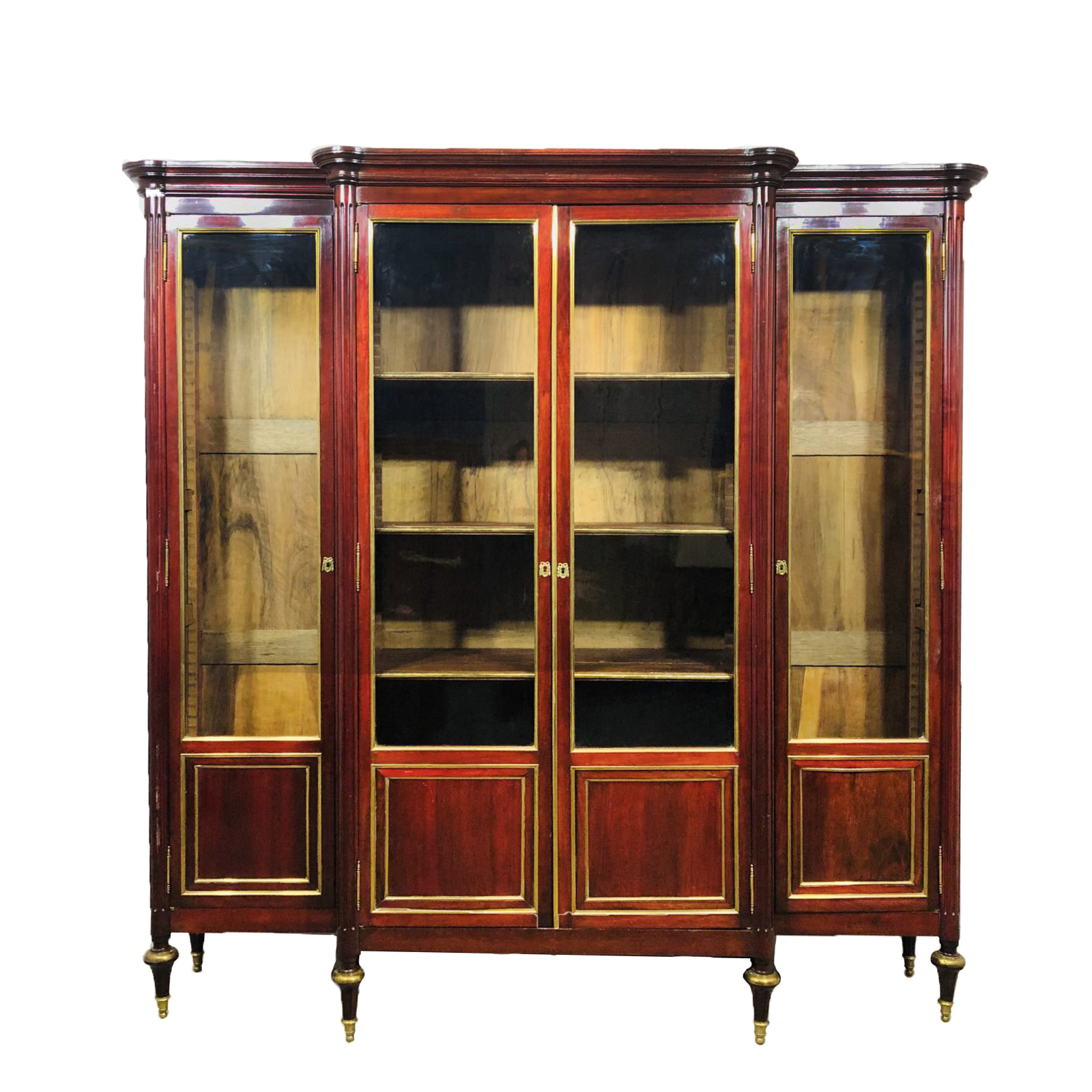 Антикварный Книжный шкаф