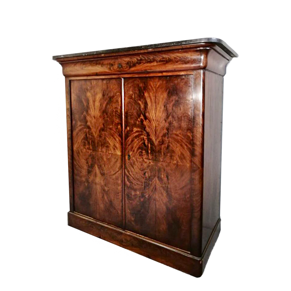 Книжный шкаф антикварный (библиотека)